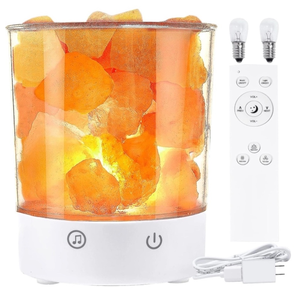 Himalayan Salt Lamp with Remote essential oil NIB
